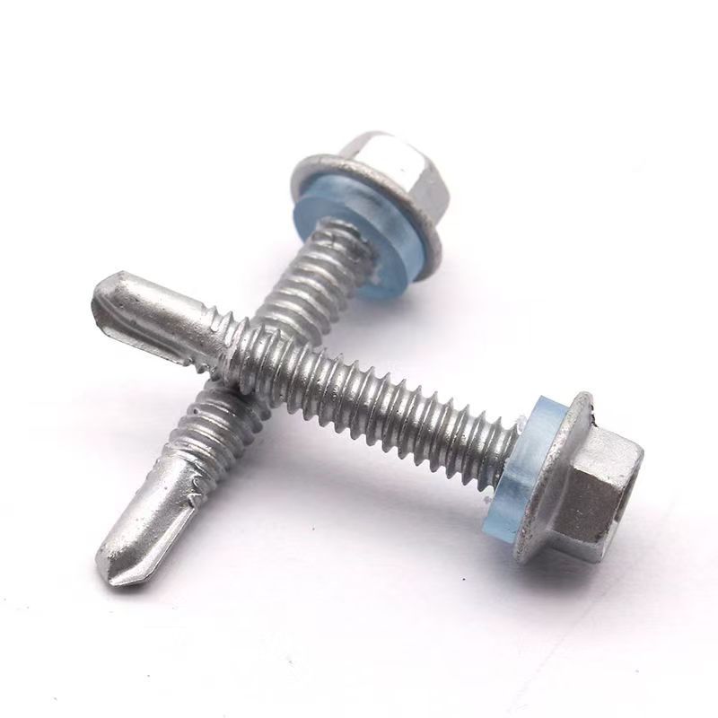 防腐六角钻尾丝自攻自钻钉防腐防锈钻尾螺丝钉M5.5